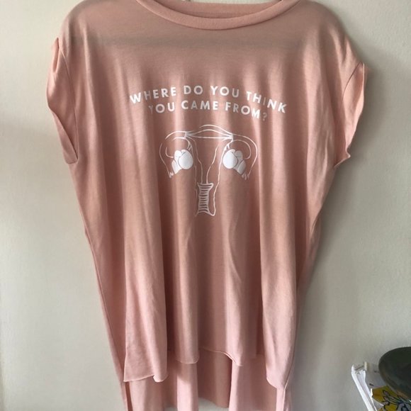 The Outrage Tops - Where Do You Think You Came From? Tee